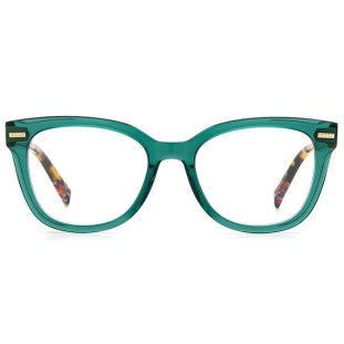 Óculos de Grau Feminino Missoni Acetato Quadrado Verde mis0071 p8j Imagem Lateral